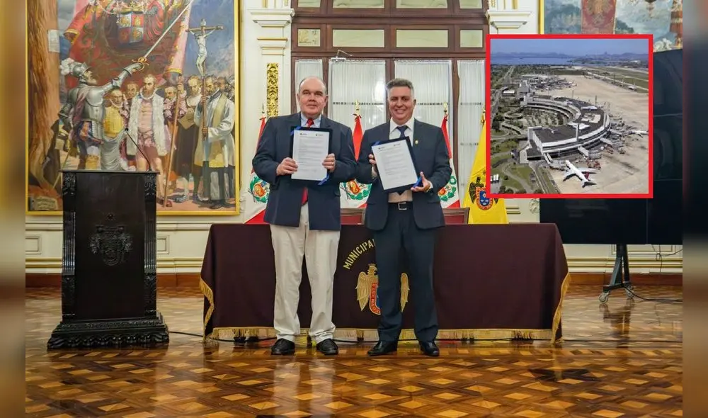 Alcalde López Aliaga firmó convenio con su colega de Belo Horizonte. Alcalde López Aliaga firmó convenio con su colega de Belo Horizonte.