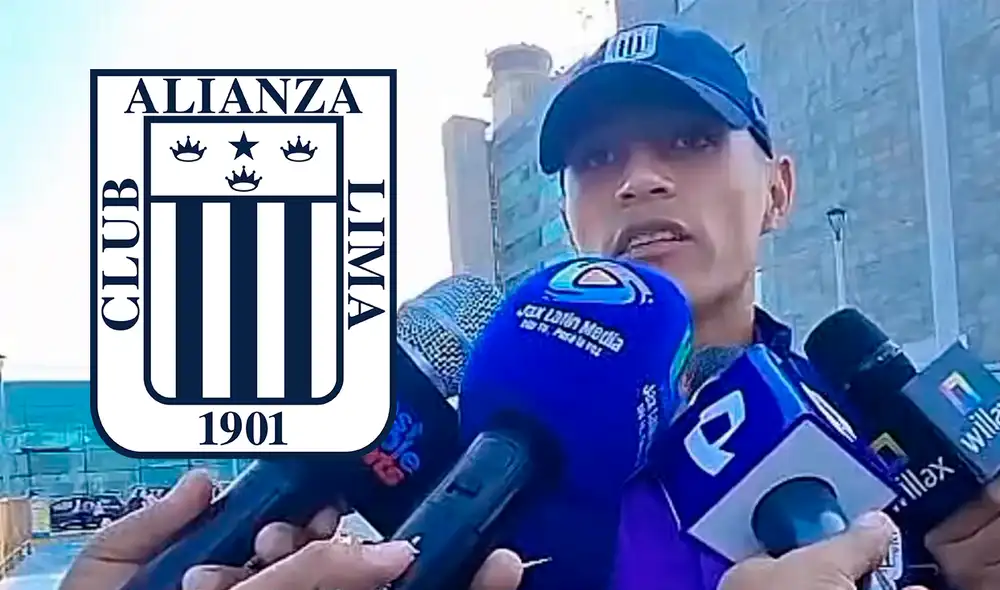 Marco Huamán llegó a Alianza Lima procedente de Sport Huancayo. Foto: composición LR/captura de Jax Latin Media