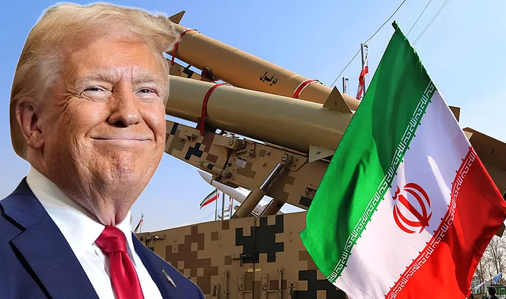 Donald Trump aseguró querer que "Irán sea un país maravilloso, genial, feliz". "Pero no pueden tener el arma nuclear", añadió. Foto: Composición LR. Donald Trump aseguró querer que "Irán sea un país maravilloso, genial, feliz". "Pero no pueden tener el arma nuclear", añadió. Foto: Composición LR.