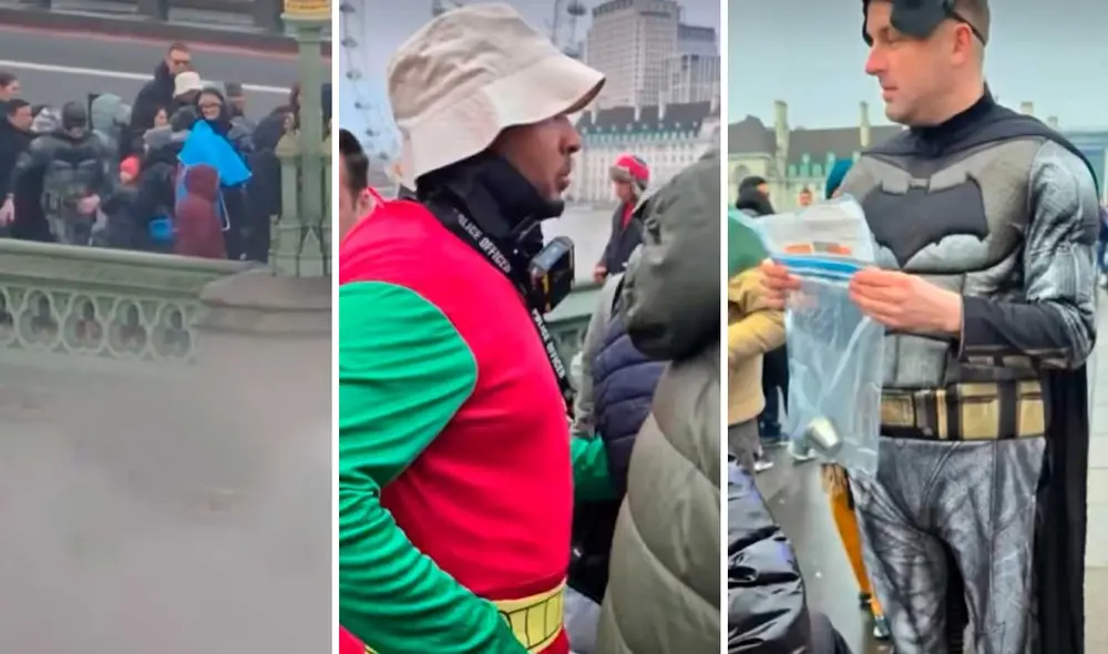 El suceso fue captado en Londres. Foto: captura de TikTok