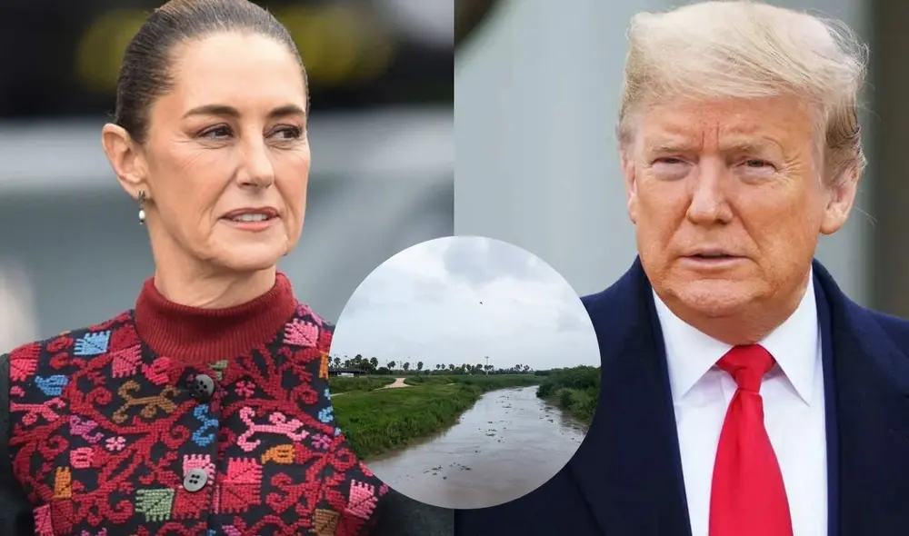 México argumenta falta de lluvias que reducen sus reservas en presas clave, mientras que Texas reporta US$1,200 millones en pérdidas agrícolas. Foto: composición LR/AFP.