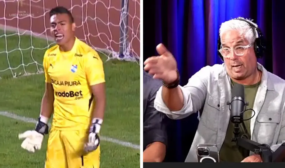 Rebagliati contó cómo reaccionaron los jugadores de Cristal cuando Diego Enríquez los 'guapeó'. Foto: composición de LR/captura de Conmebol Libertadores/YouTube