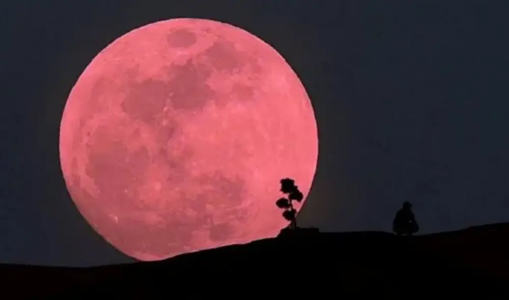 Luna Rosa saldrá en plena Semana Santa, según los especialistas. Foto: CNN