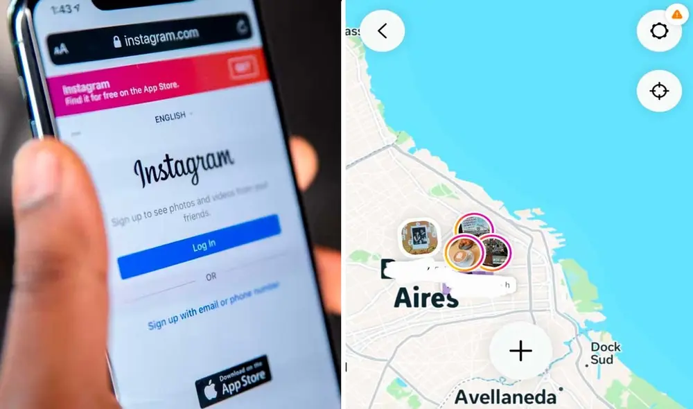 Te enseñamos cómo ocultar tu ubicación del mapa de Instagram. Foto: La Nación/ @Martin_Gendler