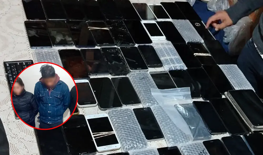 Los detenidos fueron identificados como Richard y Andrea Santander Porras. Créditos: PNP