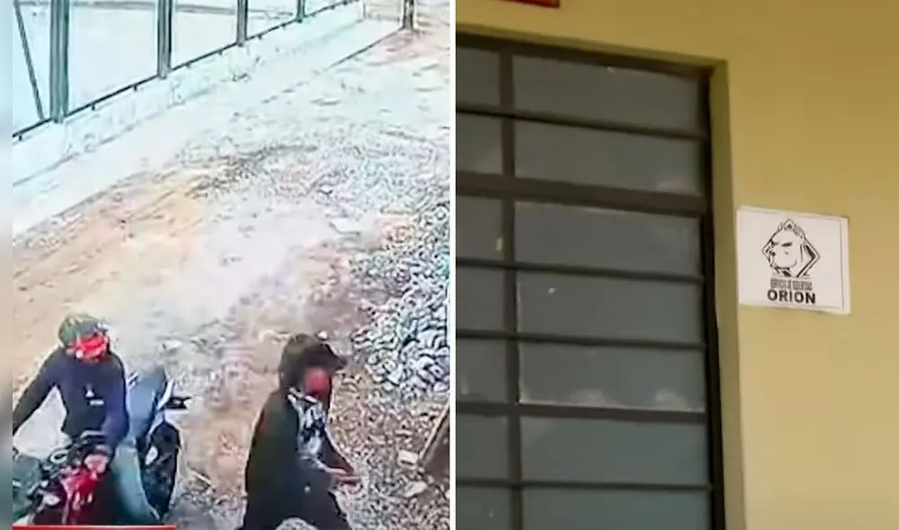 Sujetos llegan a bordo de motocicletas y bicicletas a la zona Virgen del Rosario en San Martín de Porres. Foto: composición LR/Panamericana