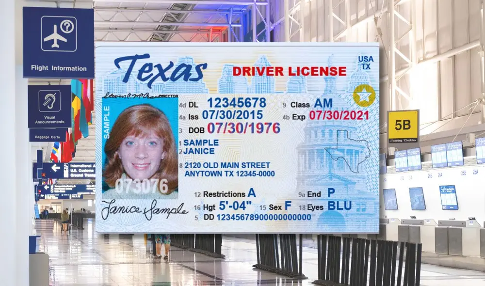 Para verificar si su licencia es una Real ID, revise si el documento presenta una estrella en la parte superior, ya que este símbolo identifica que cumple con los requisitos federales. Foto: composición LR/Pexels/AFP.