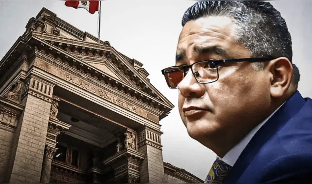 Santiváñez enfrenta dos investigaciones fiscales por presunto abuso de autoridad y tráfico de influencias. | Composición LR.