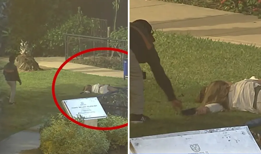 Delincuente es capturado tras robar a pareja de enamorados en Miraflores. Foto: Composición LR