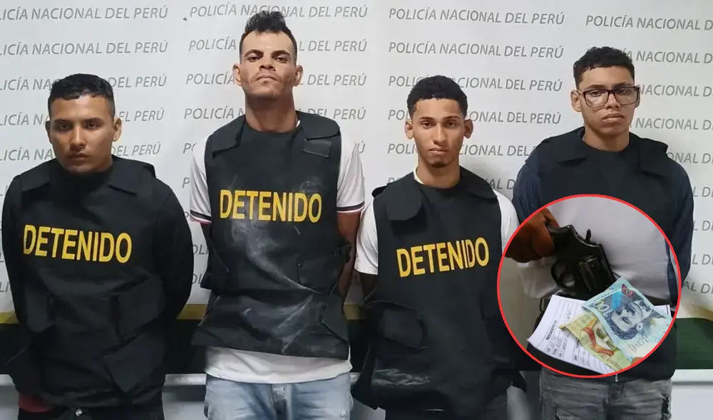 Detenidos atacaron de forma simultánea dos negocios de un empresario en Zapallal. Foto: Composición LR/Imagen: Policía Nacional de Perú