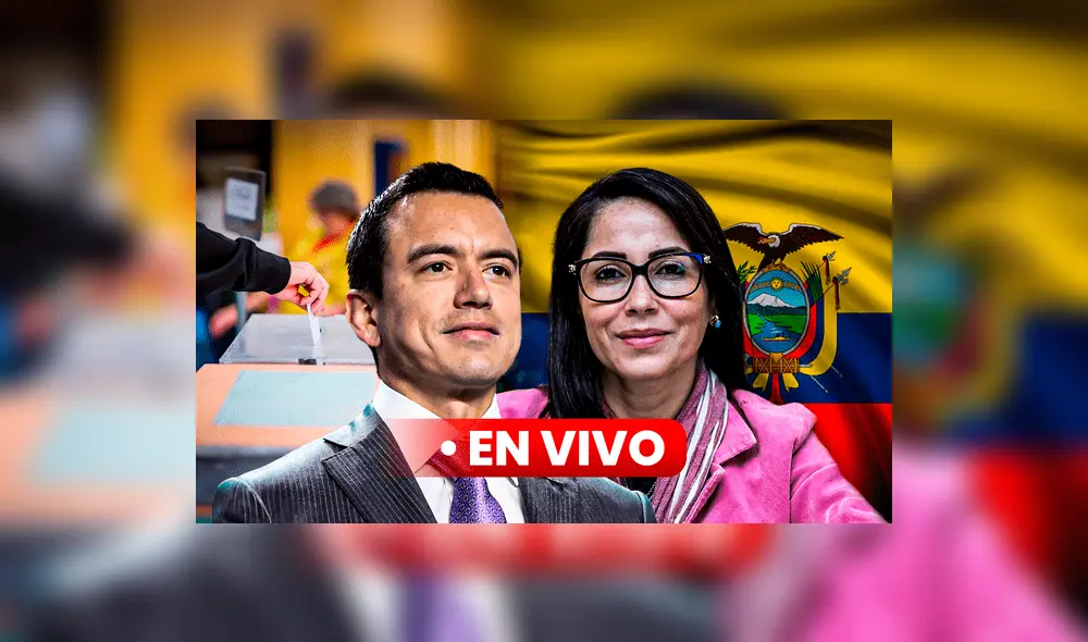 Daniel Noboa y Luisa González se disputan la segunda vuelta en las elecciones de Ecuador 2025. Foto: composición LR
