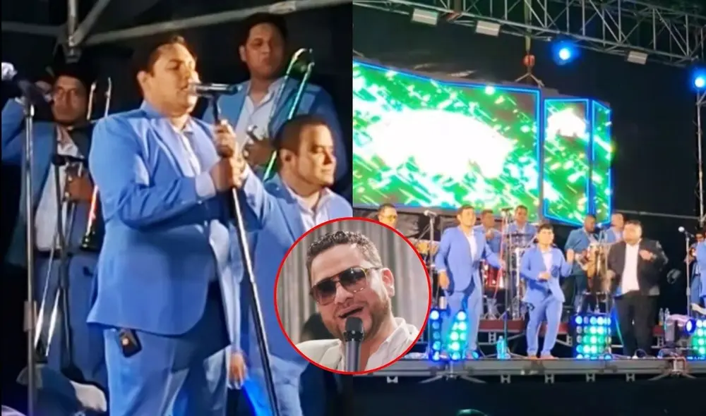 Armonía 10 de Piura regresó a los escenarios a casi un mes del fallecimiento de Paul Flores. Foto: Composición/TikTok