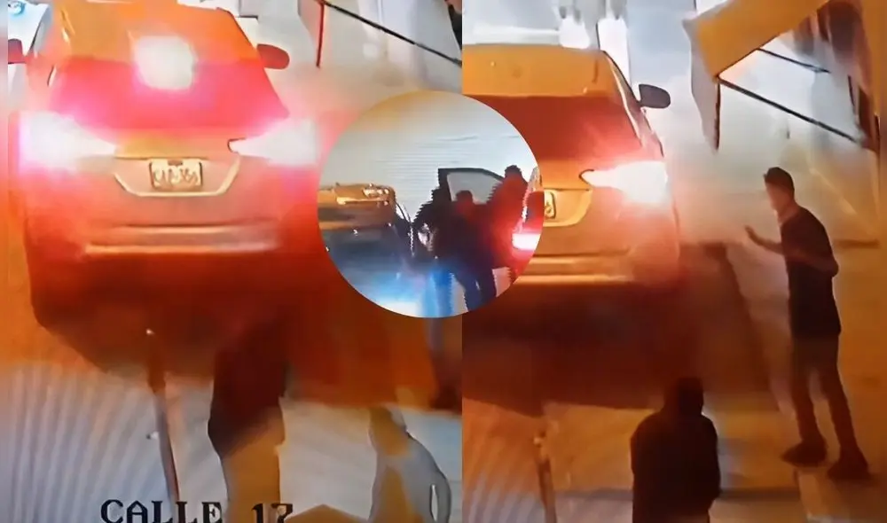 Delincuentes robaron vehículo y agredieron a conductor en Los Olivos. Foto: Composición LR/Captura de pantalla de Youtube