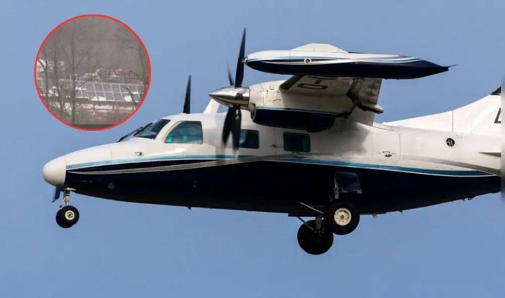 Hasta el momento, se desconoce el número de víctimas en el accidente aéreo en Copake, Nueva York. Foto: Composición LR/GeoTechWar