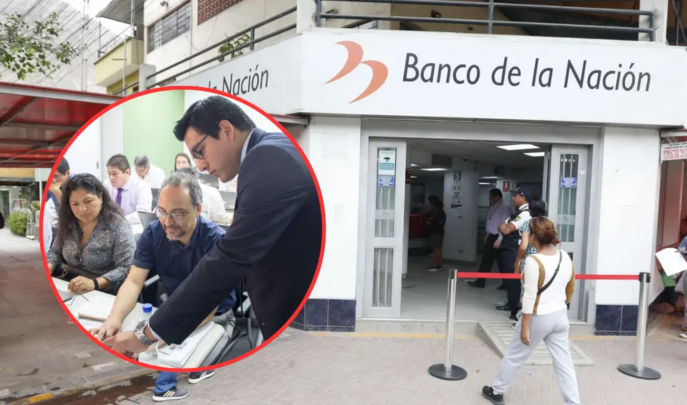 El cronograma de pagos del Banco de la Nación de abril de 2025 inició con los retribuciones el 7 de abril. Foto: composición LR/Andina El cronograma de pagos del Banco de la Nación de abril de 2025 inició con los retribuciones el 7 de abril. Foto: composición LR/Andina