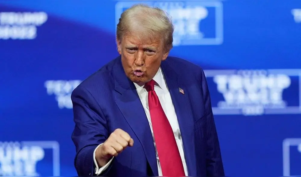 Monper dejó un comentario en un video del discurso en vivo de Trump ante el Congreso en marzo de 2025: "Voy a asesinarlo yo mismo". Foto: AFP.