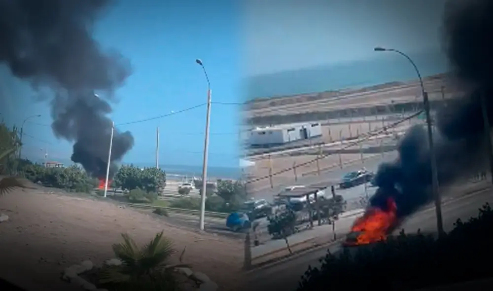 Es importante que los conductores que transiten por la zona eviten usar la vía mientras se atiende la emergencia. Foto: MarialeB (X)