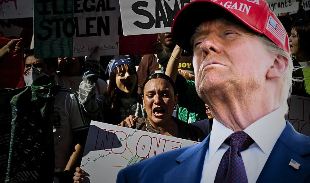 Tanto Ohio como Nueva York refuerzan sus ciudades santuario y frenan las deportaciones masivas de Donald Trump. Foto: composición LR/AFP