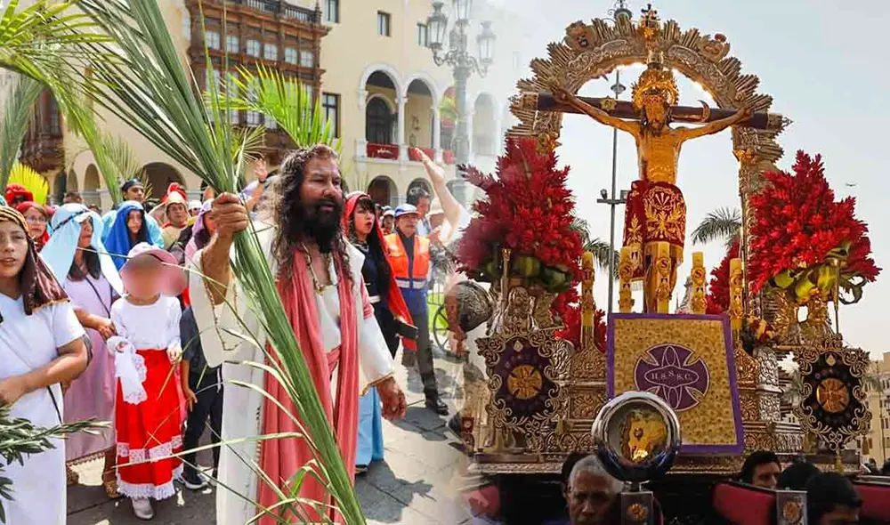 Alfombras florales, música y representaciones bíblicas transformarán las calles de Lima en un recorrido de fe y cultura. Foto: composición LR/Andina
