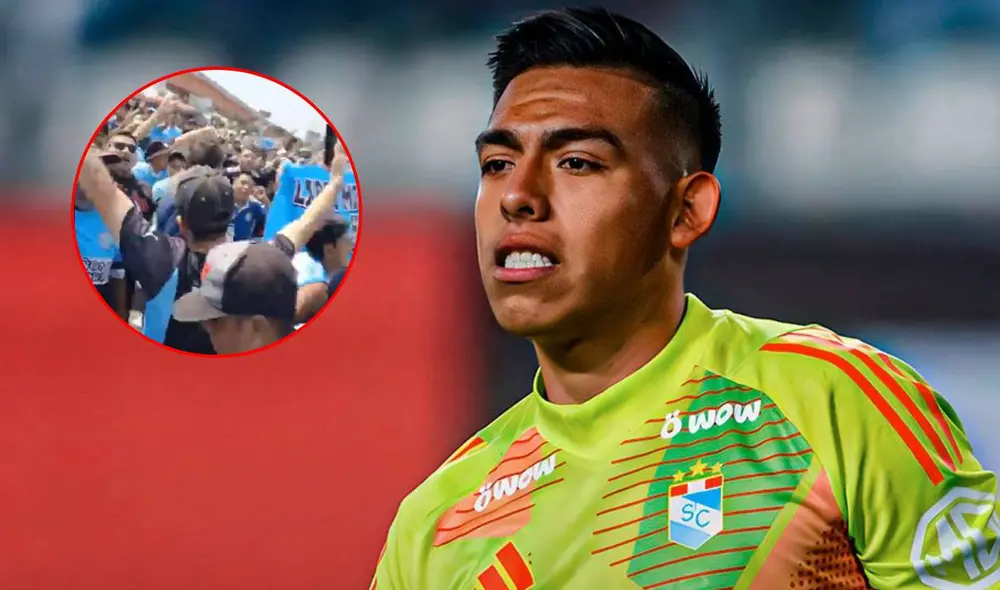 Diego Enríquez tiene contrato con Sporting Cristal hasta el 2027. Foto: composición LR/captura de GloriosoSCelete/X