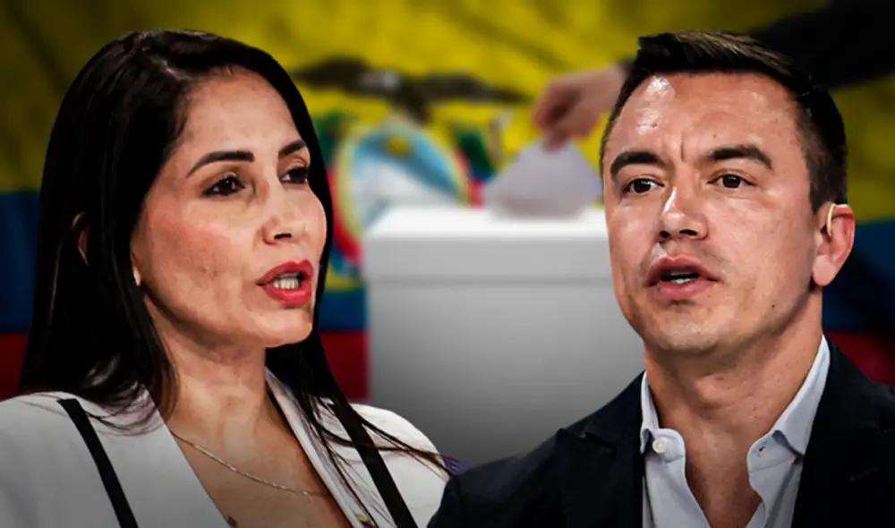 Los resultados a boca de urna en Ecuador dan por ganador a Daniel Noboa. Composición: LR