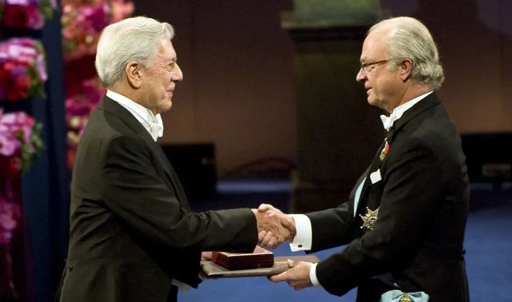 Mario Vargas Llosa recibió el premio Nobel de Literatura en 2010 | Foto: difusión. Mario Vargas Llosa recibió el premio Nobel de Literatura en 2010 | Foto: difusión.