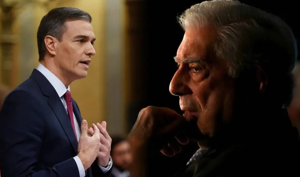 Presidente de España publicó emotivo mensaje para Mario Vargas Llosa. Composición: Lr/CNN