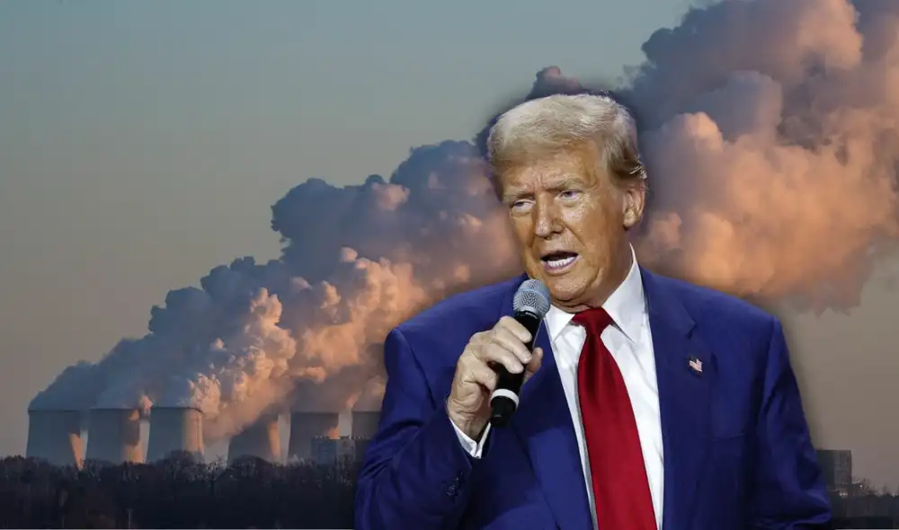 La orden se enfoca en programas como el comercio de emisiones de California, calificándolos de discriminatorios hacia las empresas de combustibles fósiles y como obstáculos para la producción energética nacional. Foto: composición LR/AFP. La orden se enfoca en programas como el comercio de emisiones de California, calificándolos de discriminatorios hacia las empresas de combustibles fósiles y como obstáculos para la producción energética nacional. Foto: composición LR/AFP.