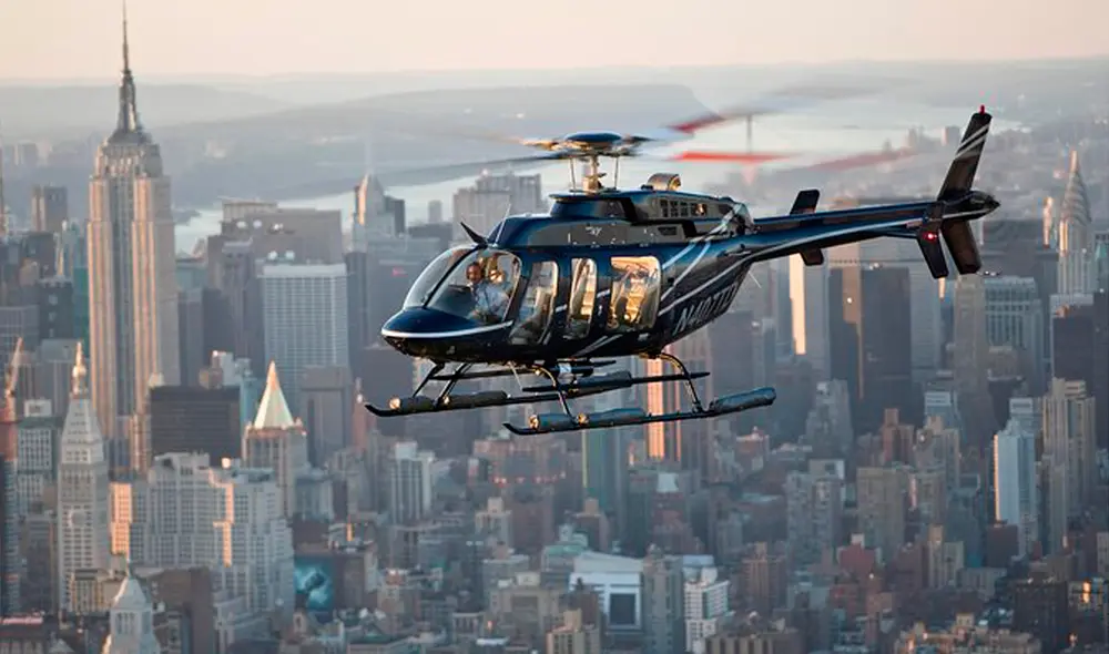 A través de un viaje en helicóptero en Nueva York puedes ver monumentos icónicos como la Estatua de la Libertad. Foto: difusión