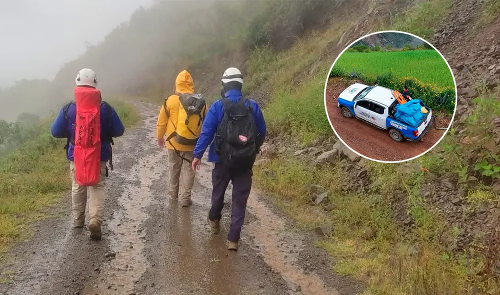 Autoridades desplegaron ayuda a los damnificados. Créditos: composición LR.