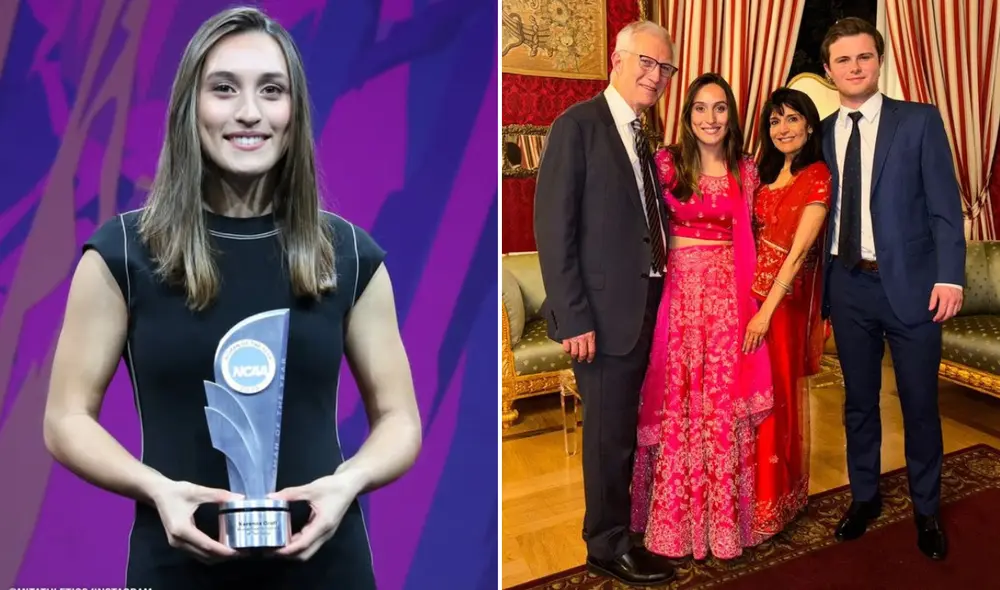 Karenna Groff, Mujer del Año 2022 de la NCAA, y su familia murieron en un accidente aéreo en Nueva York mientras viajaban a Catskills. Foto: composición LR/KATV/ESPN Karenna Groff, Mujer del Año 2022 de la NCAA, y su familia murieron en un accidente aéreo en Nueva York mientras viajaban a Catskills. Foto: composición LR/KATV/ESPN