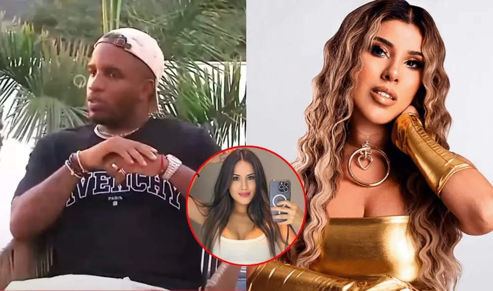 Jefferson Farfán comentó en la entrevista a 'América hoy' que su última enamorada fue Yahaira Plasencia. Foto: Composición LR/AméricaTV/difusión