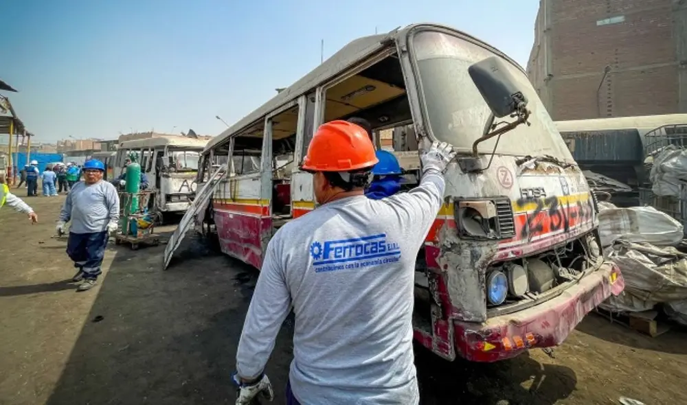 El MTC informa sobre los montos del incentivo de los programas de chatarreo vehicular. Foto: MTC