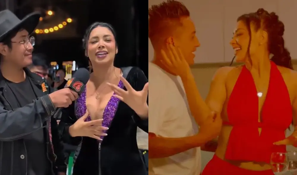 Pamela Franco y Christian Cueva son tendencia de música en Youtube. Foto: Composición LR/TikTok/Youtube Pamela Franco y Christian Cueva son tendencia de música en Youtube. Foto: Composición LR/TikTok/Youtube