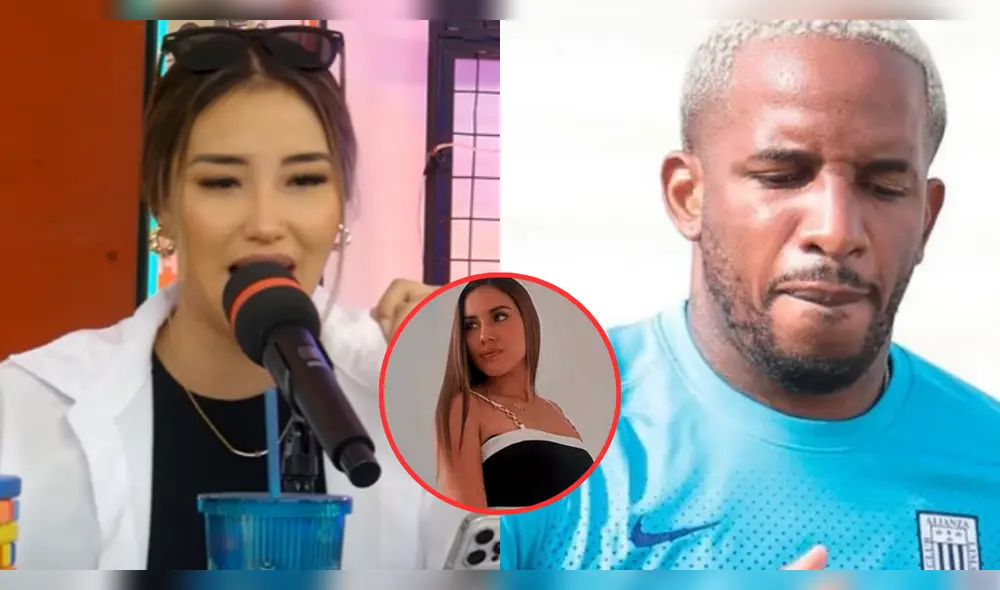 Darinka Ramírez denunció a Jefferson Farfán por violencia psicológica. Foto: Composición LR/YouTube/Instagram