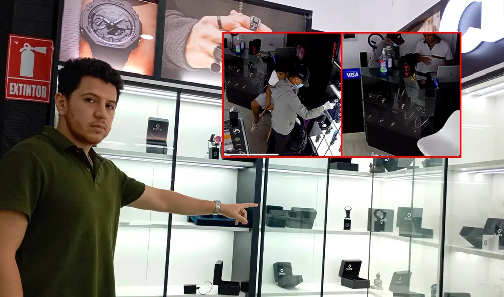 Robo se perpetró en pleno centro de la ciudad. Créditos: Almendra Ruesta / La República.