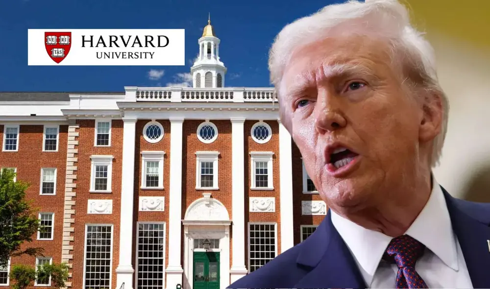 Harvard rechaza las exigencias del gobierno de Trump para cambiar su estructura y políticas, lo que podría costarle hasta US$ 9.000 millones en financiamiento federal. Foto: composición LR