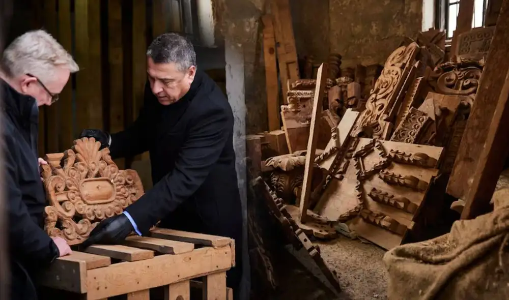 Altar barroco del siglo XVII será repatriado al Perú desde Suecia tras más de 100 años. Foto: composición Andina. Altar barroco del siglo XVII será repatriado al Perú desde Suecia tras más de 100 años. Foto: composición Andina.