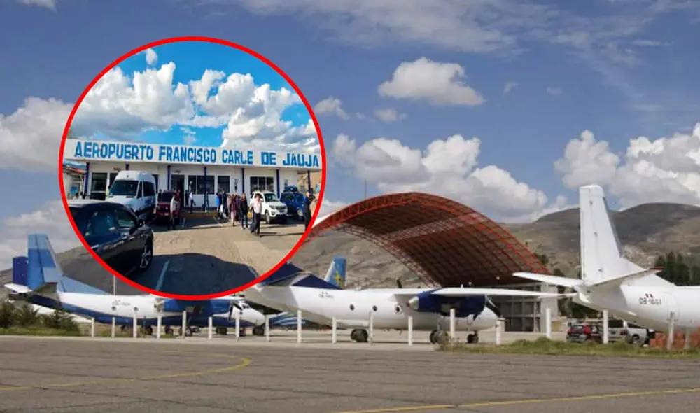 Corpac realiza medidas urgentes ante la declaración de emergencia en cuanto al aeropuerto de Jauja. Foto: composición LR/Andina Corpac realiza medidas urgentes ante la declaración de emergencia en cuanto al aeropuerto de Jauja. Foto: composición LR/Andina
