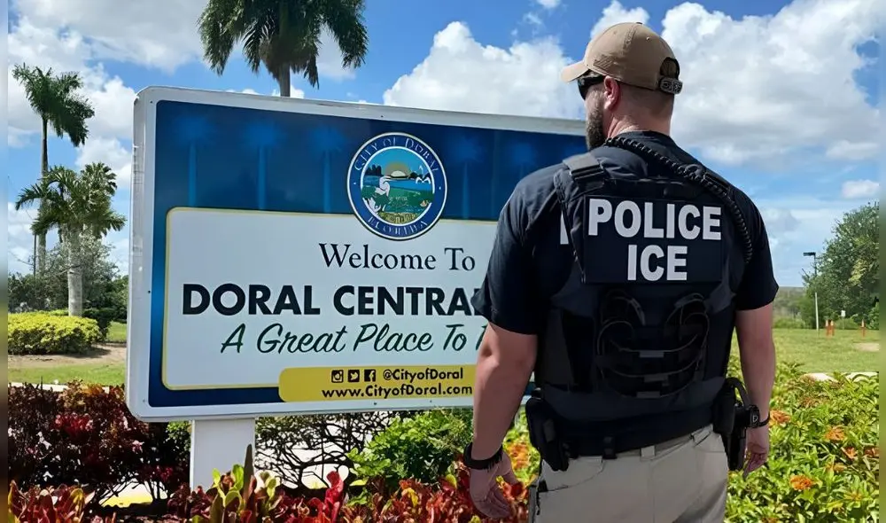 ICE aplicaría la sección 287(g) en otra ciudad de Florida para arrestar inmigrantes. Foto: Composición LR/ICE/familydestinationsguide.com ICE aplicaría la sección 287(g) en otra ciudad de Florida para arrestar inmigrantes. Foto: Composición LR/ICE/familydestinationsguide.com