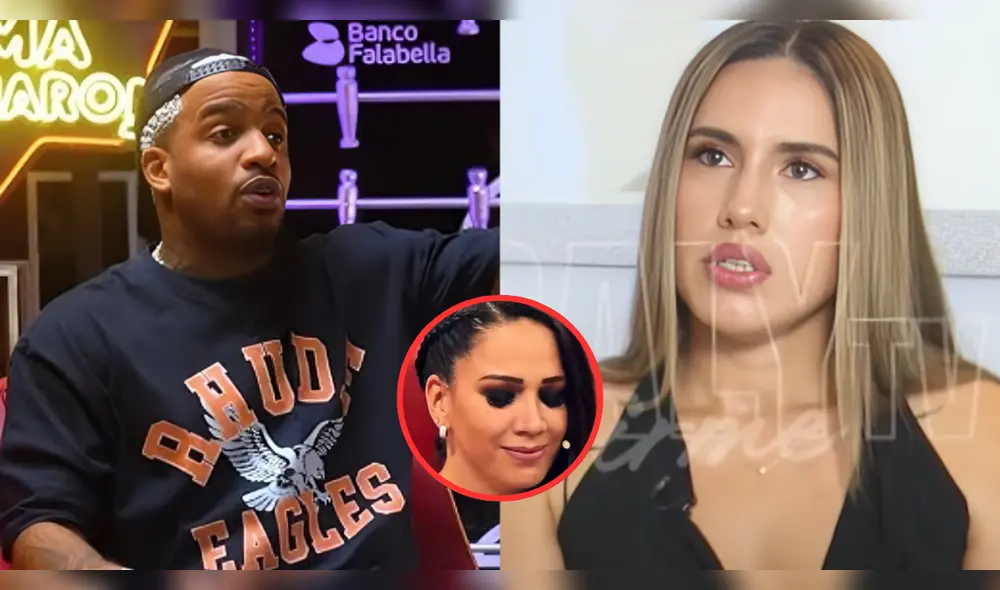 Darinka Ramírez denunció a Jefferson Farfán por violencia psicológica. Foto: Composición LR/ATV/YouTube/Panamericana
