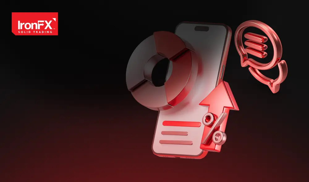 Trader usando soporte multicanal de IronFX, que garantiza soluciones rápidas y efectivas en trading.