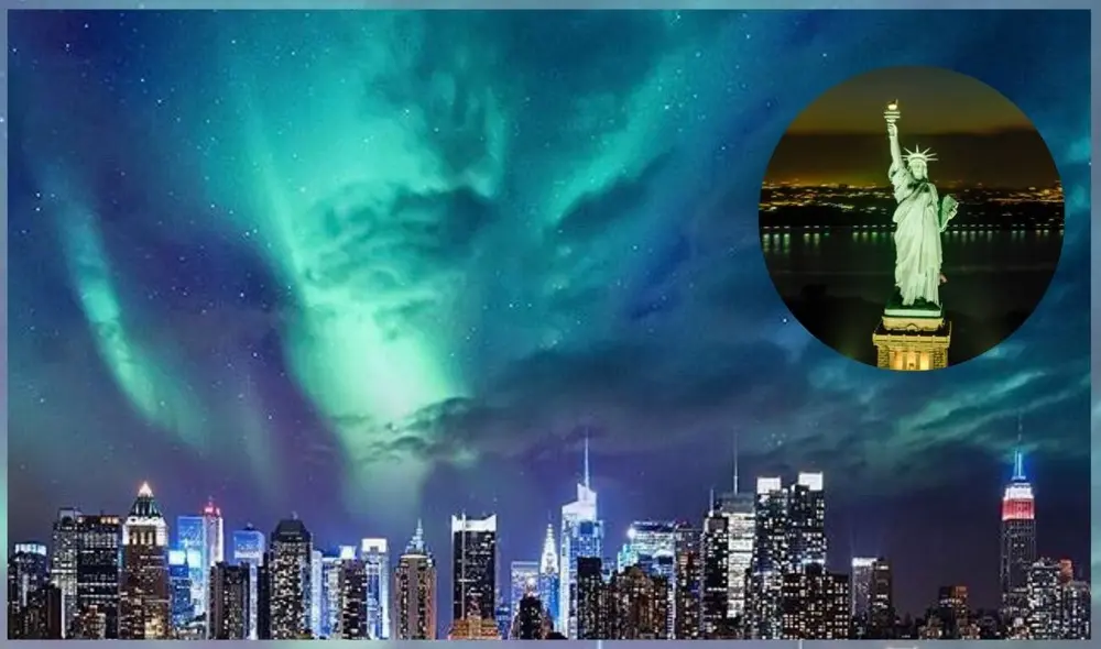 Con un poco de suerte y un cielo despejado, los residentes del estado podrán disfrutar de este increíble espectáculo celeste. Foto: Composición LR / EFE