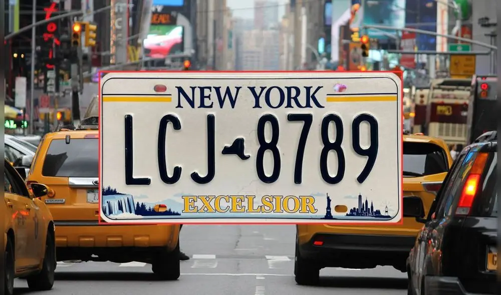 La ciudad de Nueva York facilitará las multas de tránsito contra conductores infectores por alterar sus matrículas. Foto: Composición LR/eBay/Energía 16