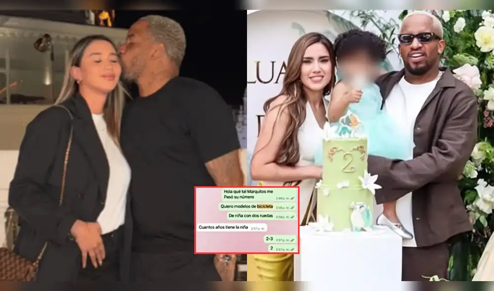 Darinka Ramírez denunció a Jefferson Farfán por violencia psicológica. Foto: Composición LR/Instagram/América