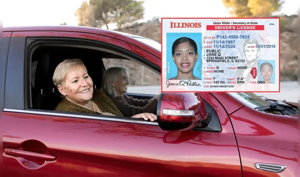 Con el respaldo de la DMV, el estado de Illinois impondrá exigencias para conseguir la licencia de conducir. Foto: Composición LR/Freepik/Illinois Secretary of State