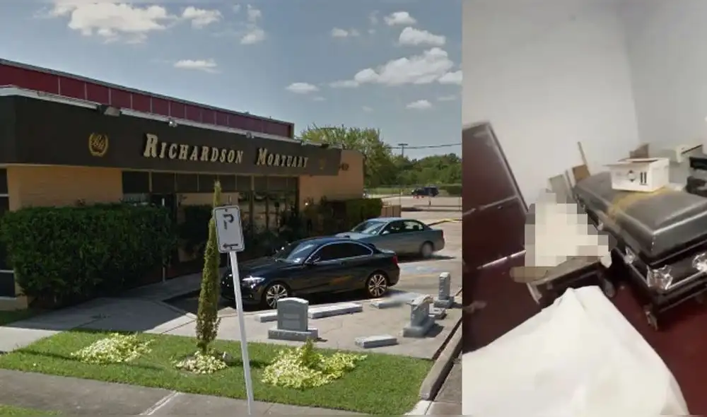 Los cadáveres fueron encontrados en pésimas condiciones en la funeraria Richardson Mortuary, según McGruder. Foto: composición LR.