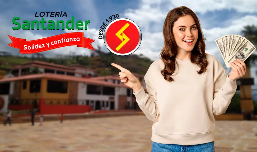 La Lotería de Santander reparte un premio mayor de 6.000 millones de pesos. Foto: composición LR / Freepik / Colombia Travel