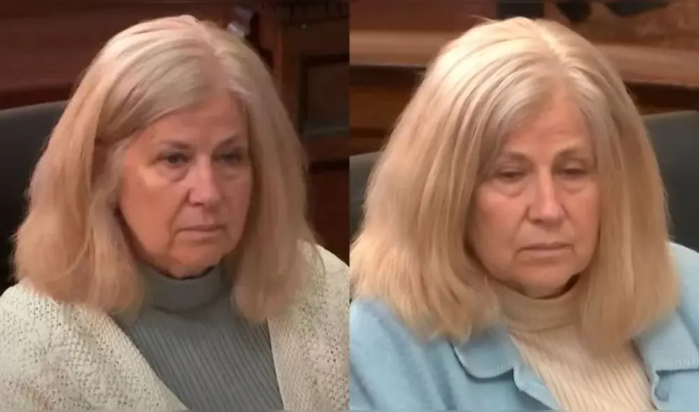 Linda Stermer, condenada en 2010 por matar a su esposo y liberada en 2018, fue sentenciada nuevamente a cadena perpetua. Foto: composición LR.