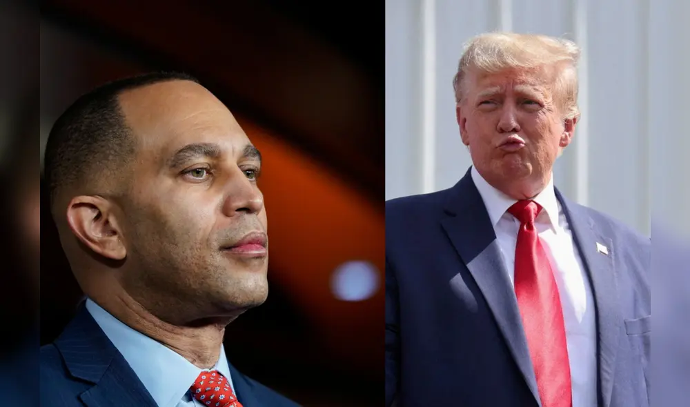 Jeffries busca responsabilizar al gobierno de Trump por ignorar una orden judicial clave en un caso migratorio. Foto: Composición LR